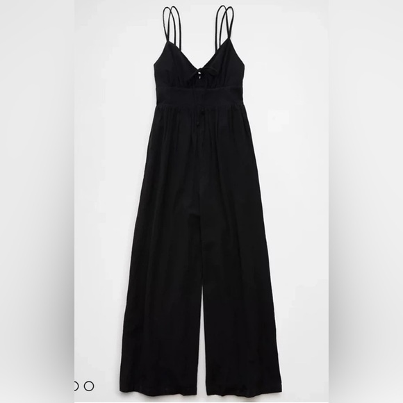 American Eagle Outfitters Pants - NWT American Eagle Outfitters Black Wide Leg Jumpsuit